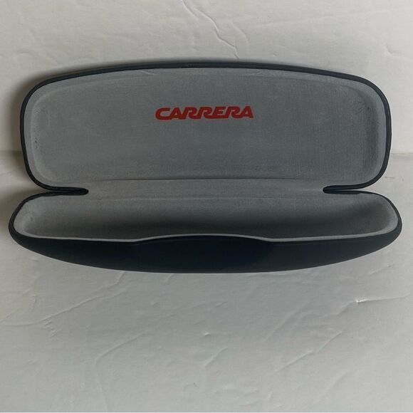 Carrera Black W/Red Carrera Logo Hard-case For Eyeglasses - Picture 4 of 10